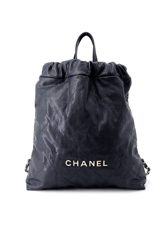 Chanel Backpack 22 Large Caviar Leather main image 9